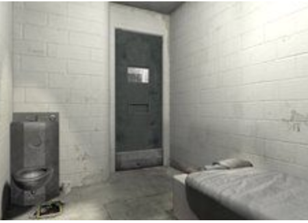 Solitary confinement room