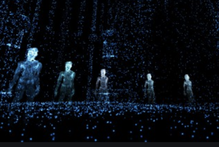 visual of notes on blindness vr