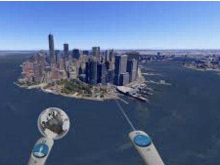 Vr approaching a desired sight