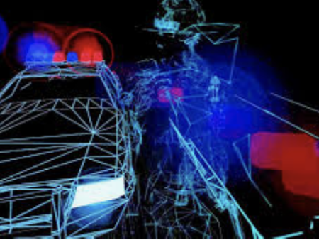 Visual of seeing with sound on dispatch