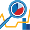 Magnifying Glass looking at analytics